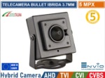 Vai alla scheda di: Telecamera SPY PinHole Ibrida 4in1 5MPx ottica 3.7mm AHD TVI CVI CVBS Videosorveglianza