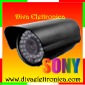 TELECAMERA 48 LED CCD 1/3 COLORE 420 TVL SONY SUPER HAD INTERNO/ESTERNO LENTE 6 mm